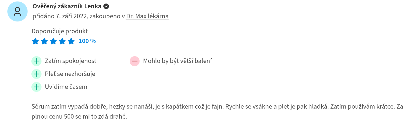 allskin sérum recenze