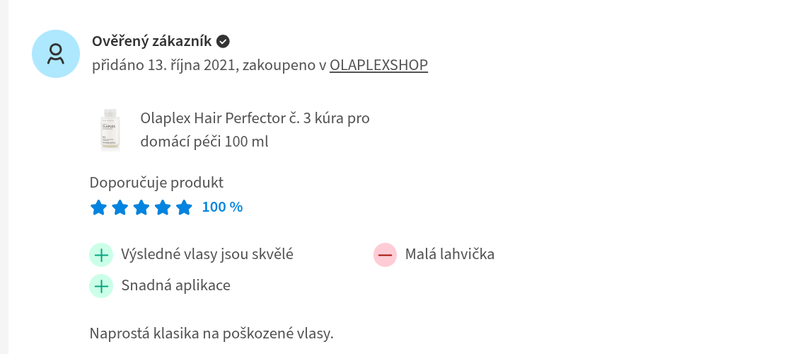 olaplex hair perfector
