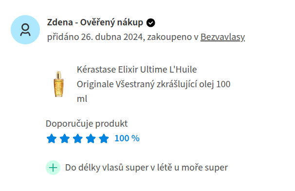 Kérastase Elixir Ultime L’Huile Originale